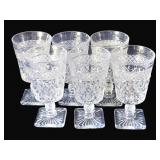 6 Imperial Cape Cod Goblets - 6' Tall