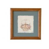 Framed Multimedia Artwork Signed - 11 x 11