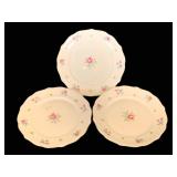 3 Forest China Plates - 7' Round