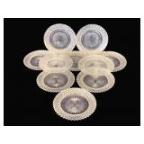 10 Miss America 5 3/4' Plates