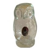 Pilgrim Glass Owl Figure - 5' Tall