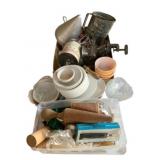 Lot of Assorted Items - Sifter, Grinder & More