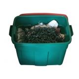 Tote Full of Christmas Lights