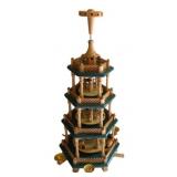 Wood German Christmas Decoration - 22' Tall