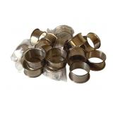 Lot of Silver Plated Napkin Rings