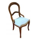 Victorian Walnut Parlor Chair - 36 x 17 x 18