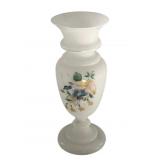 Painted Glass Vase - 11' Tall