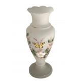 Painted Glass Vase - 12' Tall