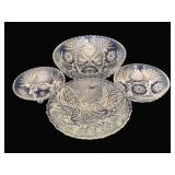 4 Glass Bowls