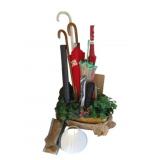 Lot of Assorted Umbrellas & More