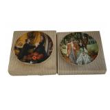 2 Gone with the Wind Plates - 8.5' Round