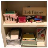 2 Shelves of Assorted Items
