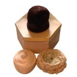 3 Women's Vintage Hats