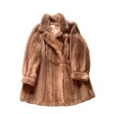 Woman's Fur Coat 'Dubrowsky Perlbinder' Sz L