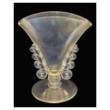 Heisey Lariat Fan Vase - 7.5 x 6