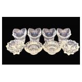 Lot of Glass Candleholders