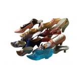 Lot of Decorative Shoe Figures