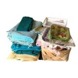 Lot of Assorted Linens & More