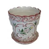 Planter w/ Under Plate - 8 x 8