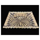 Heisey Glass Platter - 12 x 12