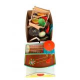 Box Lot of Assorted Child's Toys