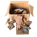 Box of Wood Folk Art