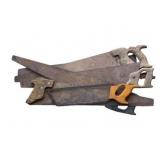 Lot of Vintage Saws