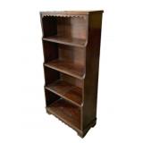 Mahogany Bookshelf - 24 x 9 x 49