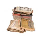 Lot of Assorted Sheet Music