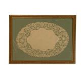 Framed Lace Doily