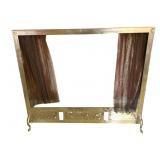 Brass Fireplace Screen - 34 x 32