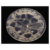 Pilgrim Glass Platter - 12 3/4' Round