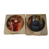 2 Gone with the Wind Plates - 8.5' Round