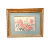 Framed Watercolor - Signed - 24 x 20