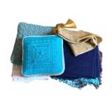 Lot of Linens & Pillows