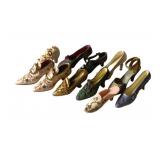 Lot of Decorative Shoe Figures