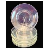 12 Glass Plates - 8' Round