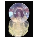 13 Glass Plates - 8' Round