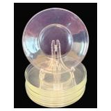 12 Glass Plates - 8' Round