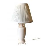 Glass Base Lamp - 18' Tall