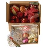 Lot of Assorted Christmas Ornaments