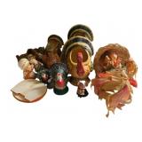 Lot of Assorted Fall Decorative Items