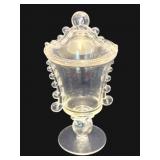 Heisey Lariat Candy Dish - 12' Tall