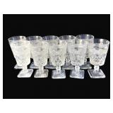 10 Imperial Cape Cod Water Goblets