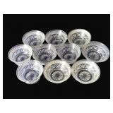 10 Imperial Cape Cod Glass Bowls