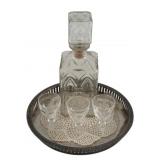 Decanter Serving Set on Tray - 12 x 10