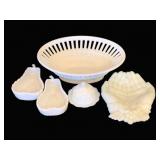 Lot of Milk Glass Items