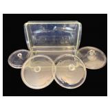 Lot of Pyrex Dishes - Tops & Casserole Dishes