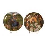2 Gone With the Wind Plates - 8.5' Round