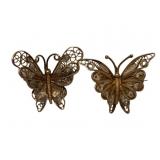 2 800 Silver Butterfly Brooches